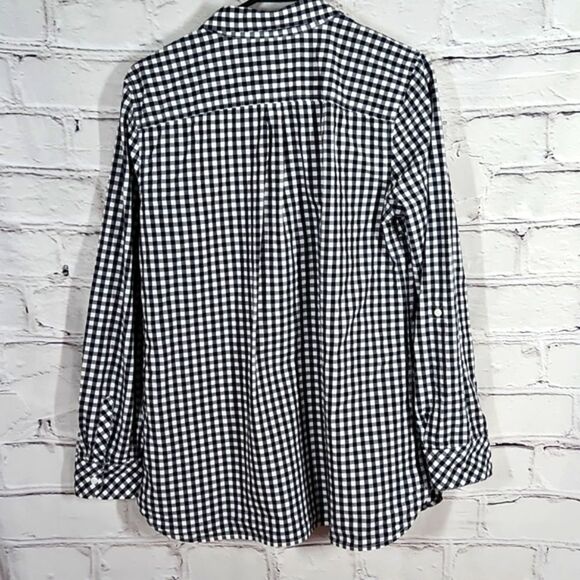 Talbots Gingham Button-down - Picture 5 of 6